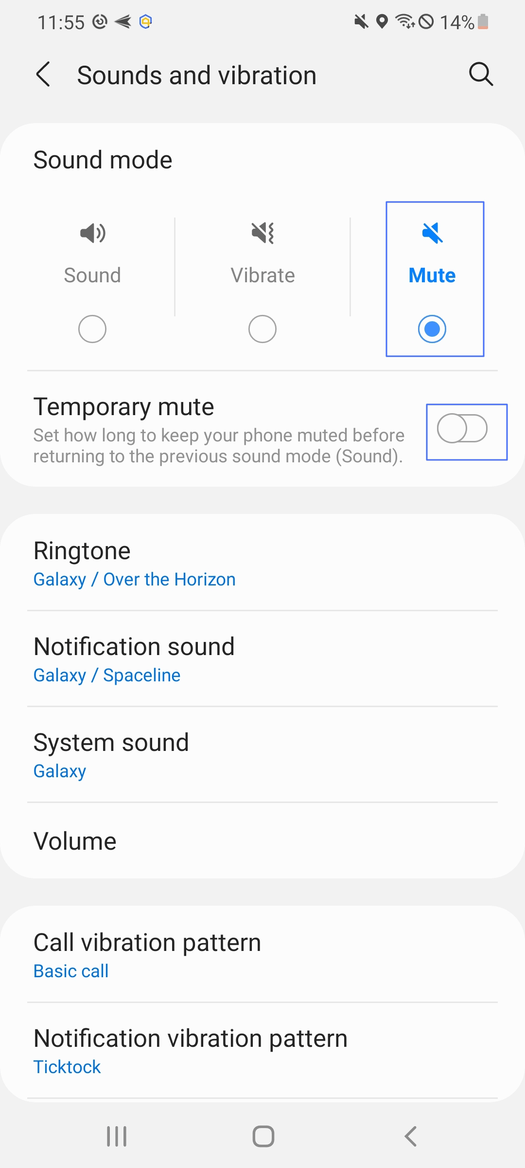 mute all Notifications