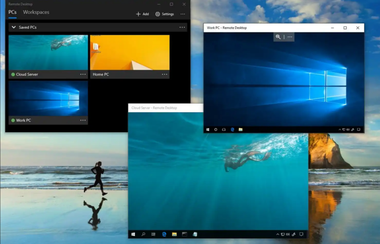 use Remote Desktop on Windows 10 home