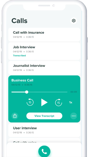 Rev call recorder app free for iPhone