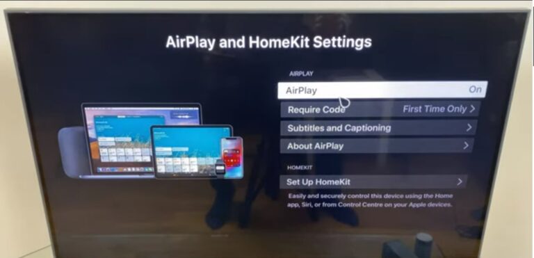 turn on airplay