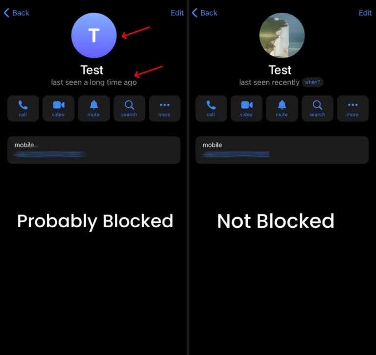 segnali di blocco su Telegram