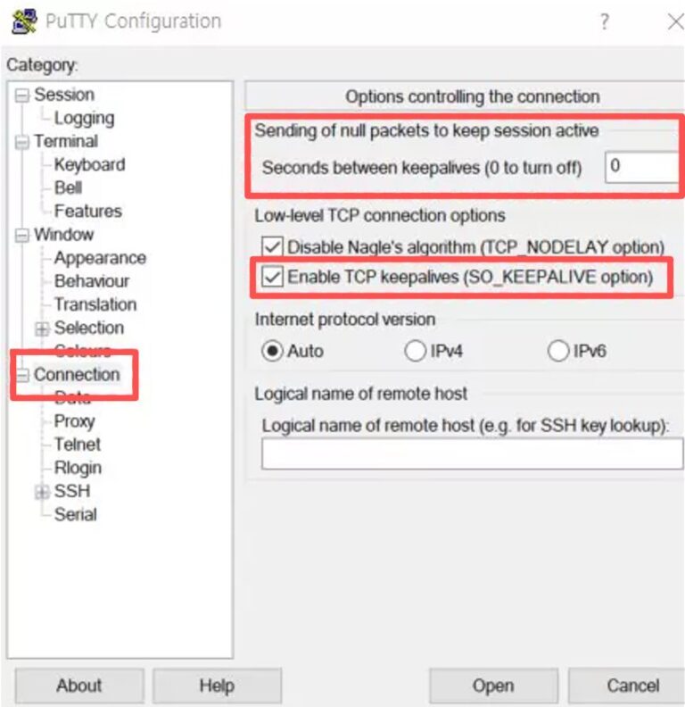 fix putty remote side connection error edited 1 768x792