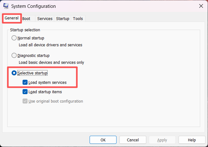 perform clean boot 2