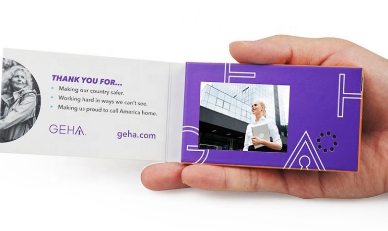 what is a video business card