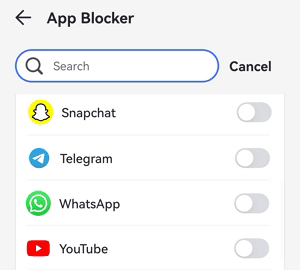 AirDroid Social Media Blocker