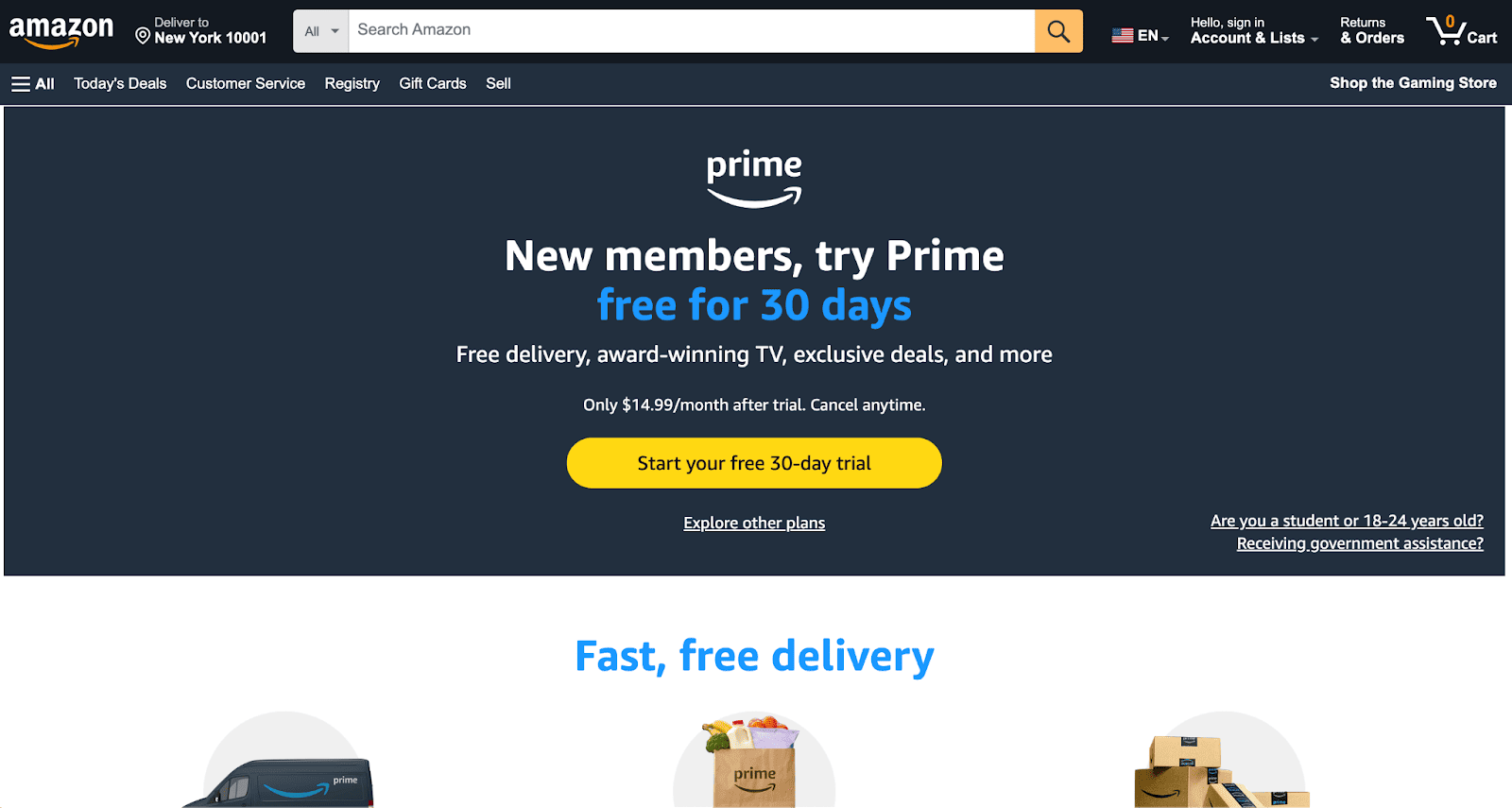 amazon prime