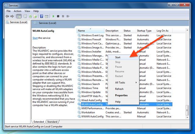 configure wlan and wwan settings