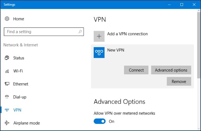 connect VPN