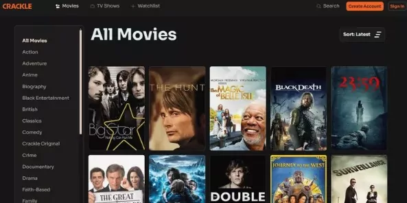 Top 9 Free Movie Streaming Sites Nov 2024 AirDroid