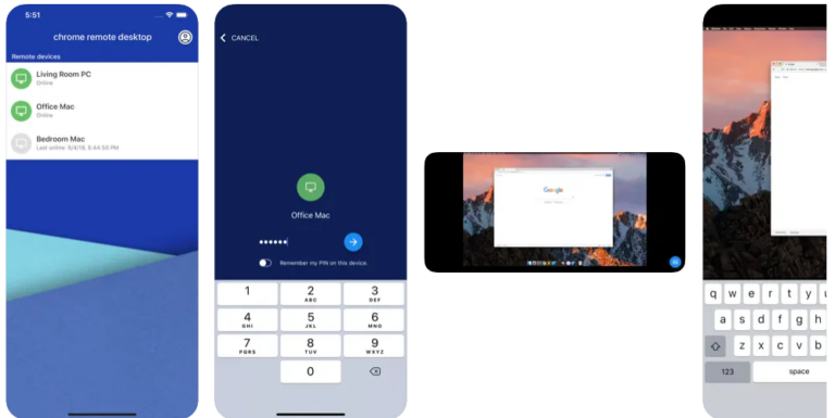 chrome remote desktop iOS