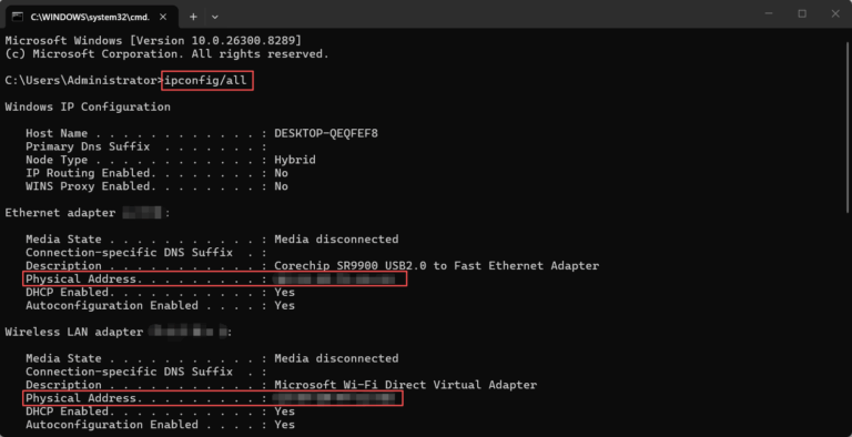 findingLAN ID on Windows 4 768x394