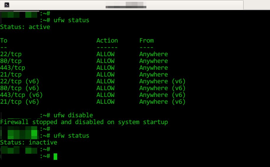 firewall status 2
