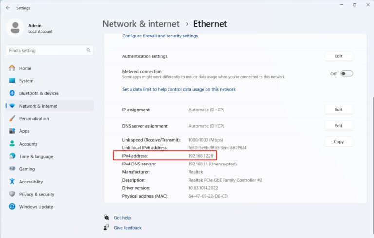 how to find remote IP address