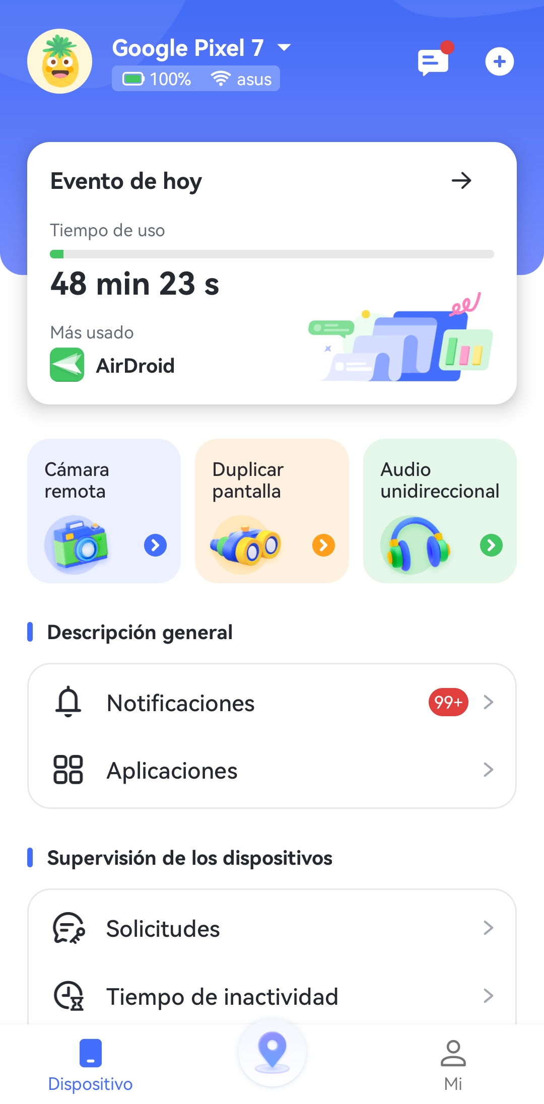 airdroid parental control