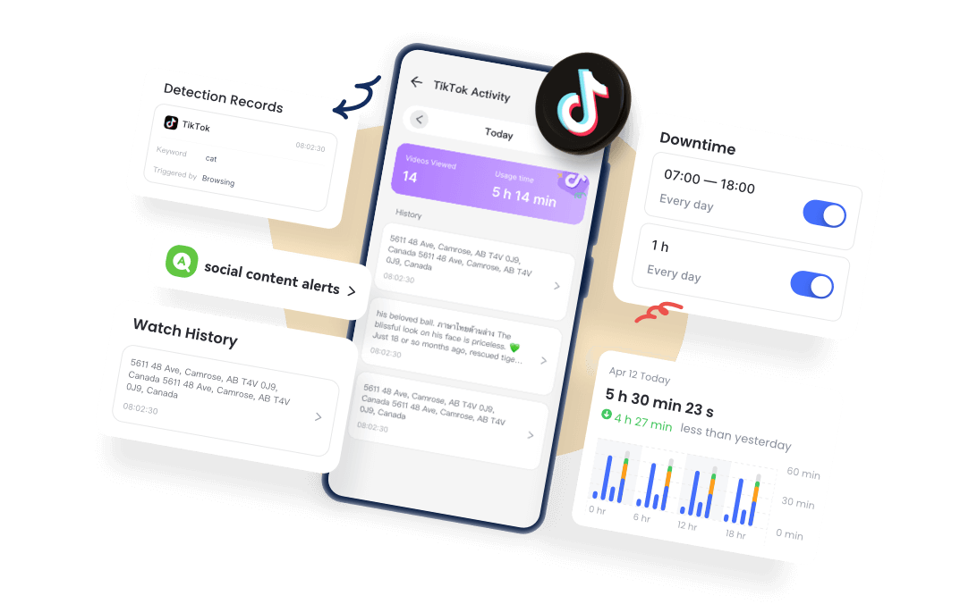 pic kid banner airdroid protect kids on tiktok