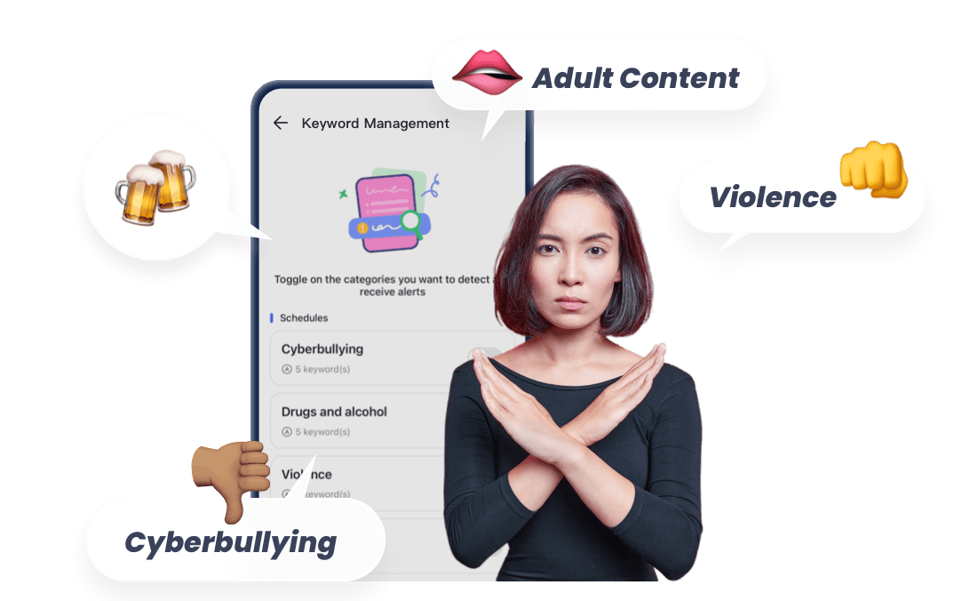 block harmful content via AirDroid Parental Control