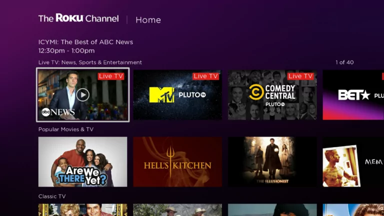 roku channel movies