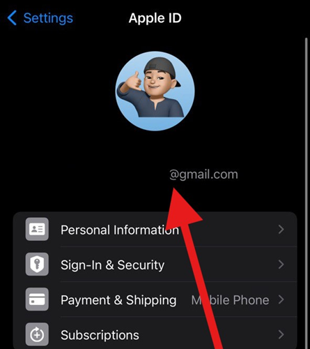 Apple ID for iCloud