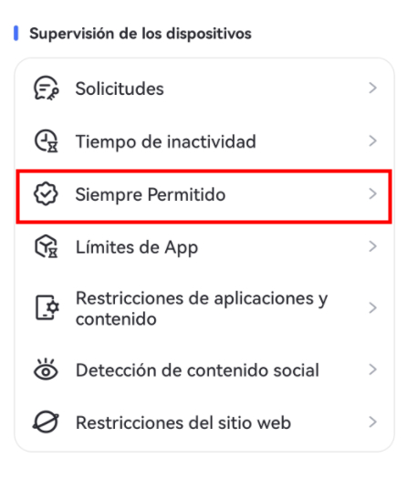 Siempre Permitidos para Android