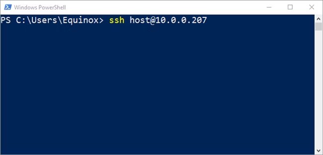 use SSH on Windows