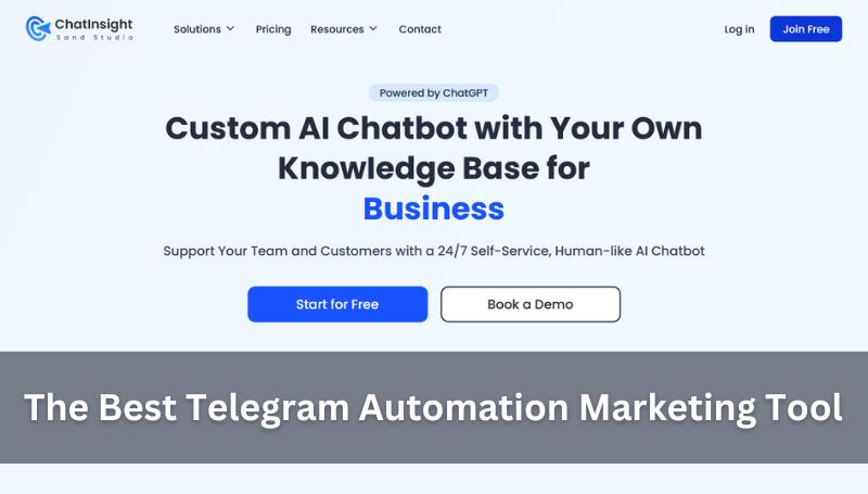 Telegram Automation Marketing Tool