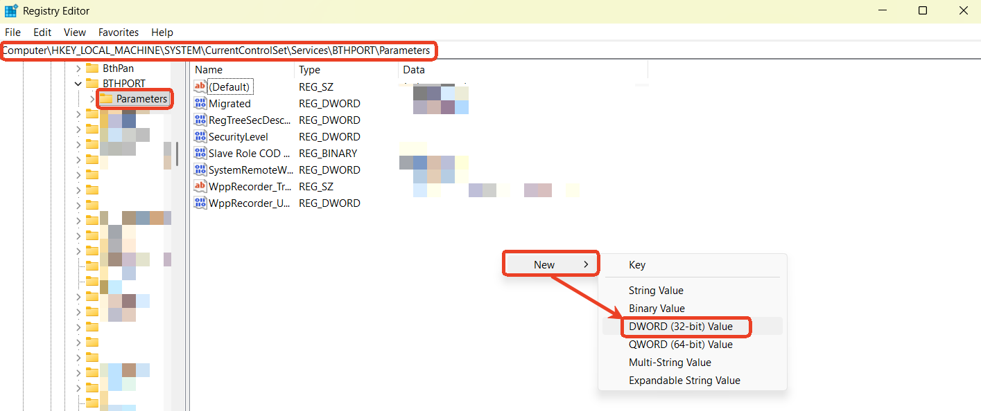 windows registry editor 2