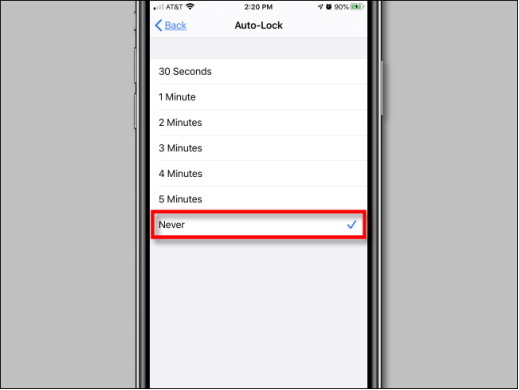 adjust screen time on iphone