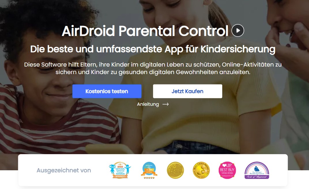 AirDroid Kindersicherung