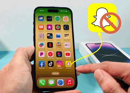 block Snapchat on iPhone