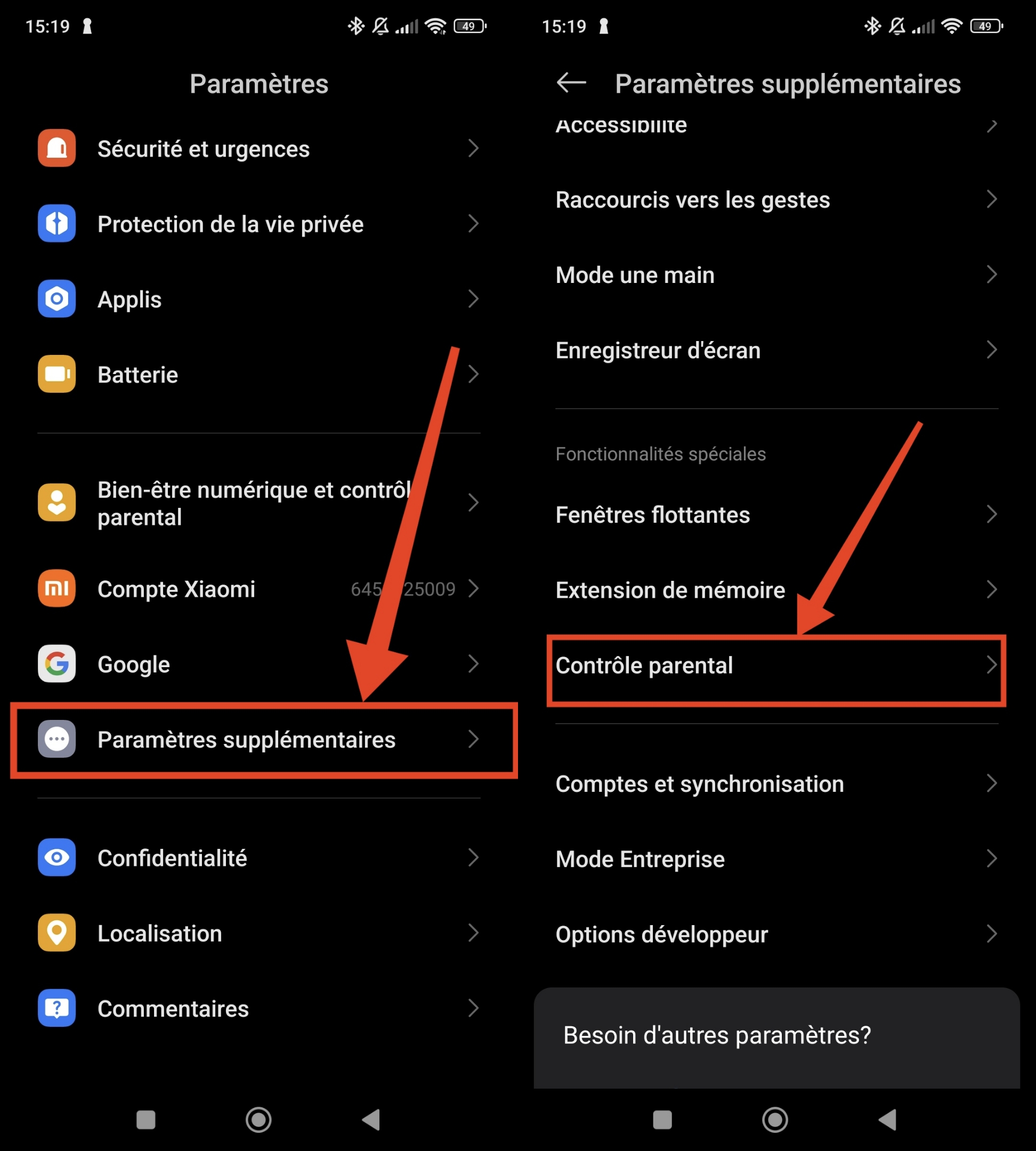 Bloquer Internet sur téléphone Android ado