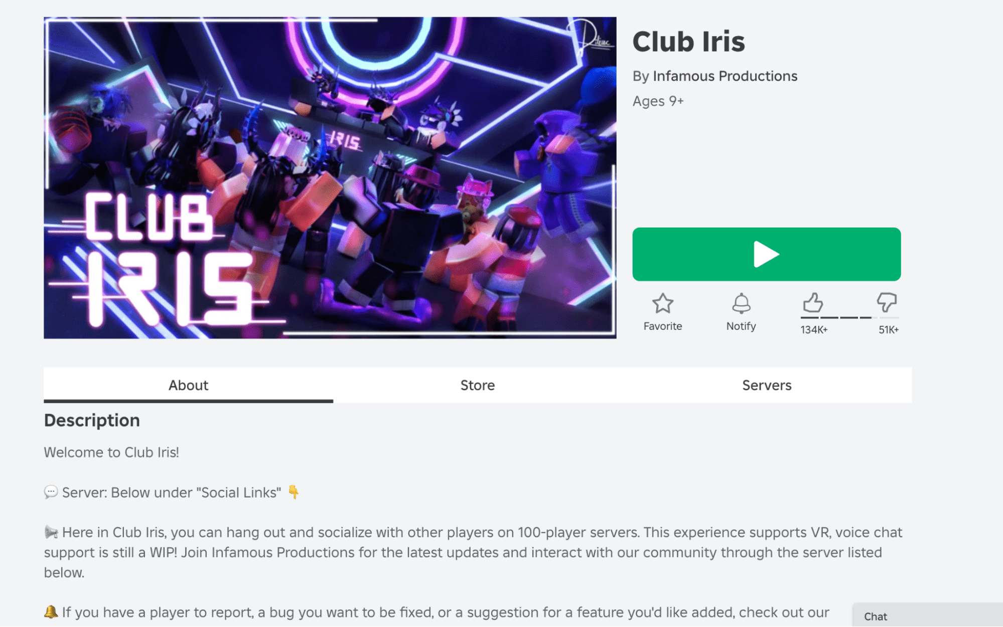 club iris