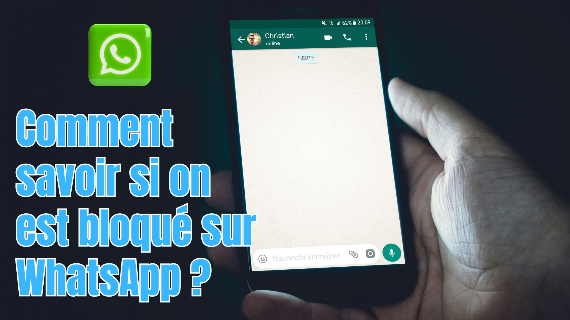 Comment savoir si on est bloqué sur WhatsApp