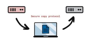 copy files from a local to a remote server using the scp