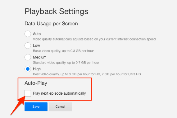 disable autoplay on Netflix