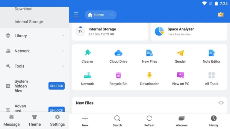 es file explorer