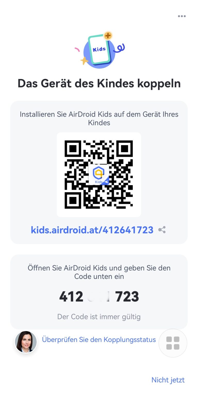 handy des kindes binden