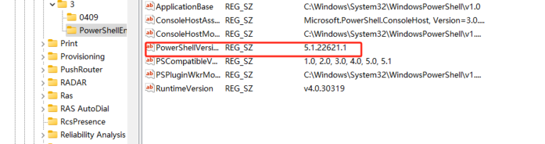 how to check your PowerShell version on Window 03