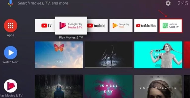 install airdroid cast TV