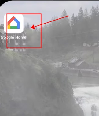 launch google home app