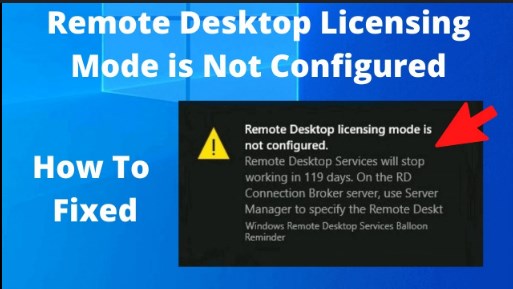 licensing mode not configured