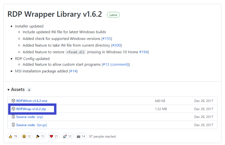 rdp wrapper library