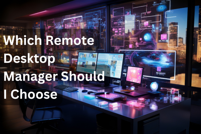 remote desktop manager