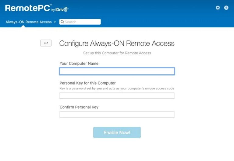 remotecp configure remote access