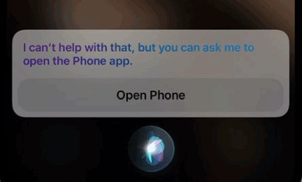 search app via Siri