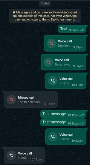 send a message WhatsApp to check if someone is on call