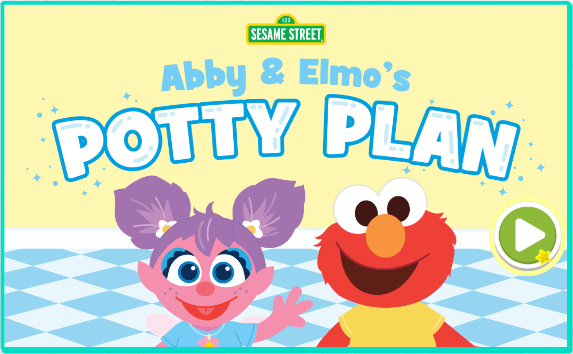 sesame street abby and elmos potty plan