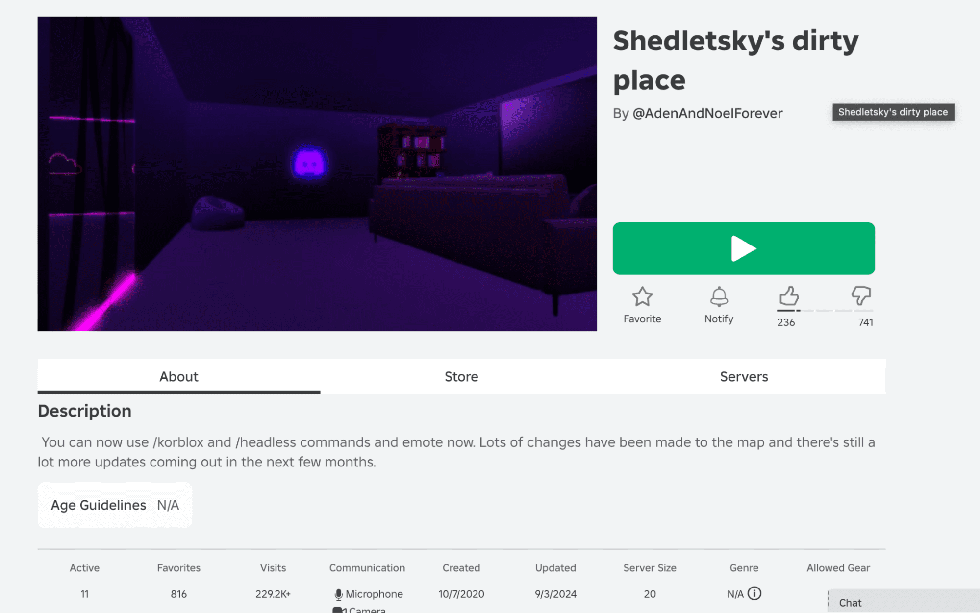 shadletskys dirty place