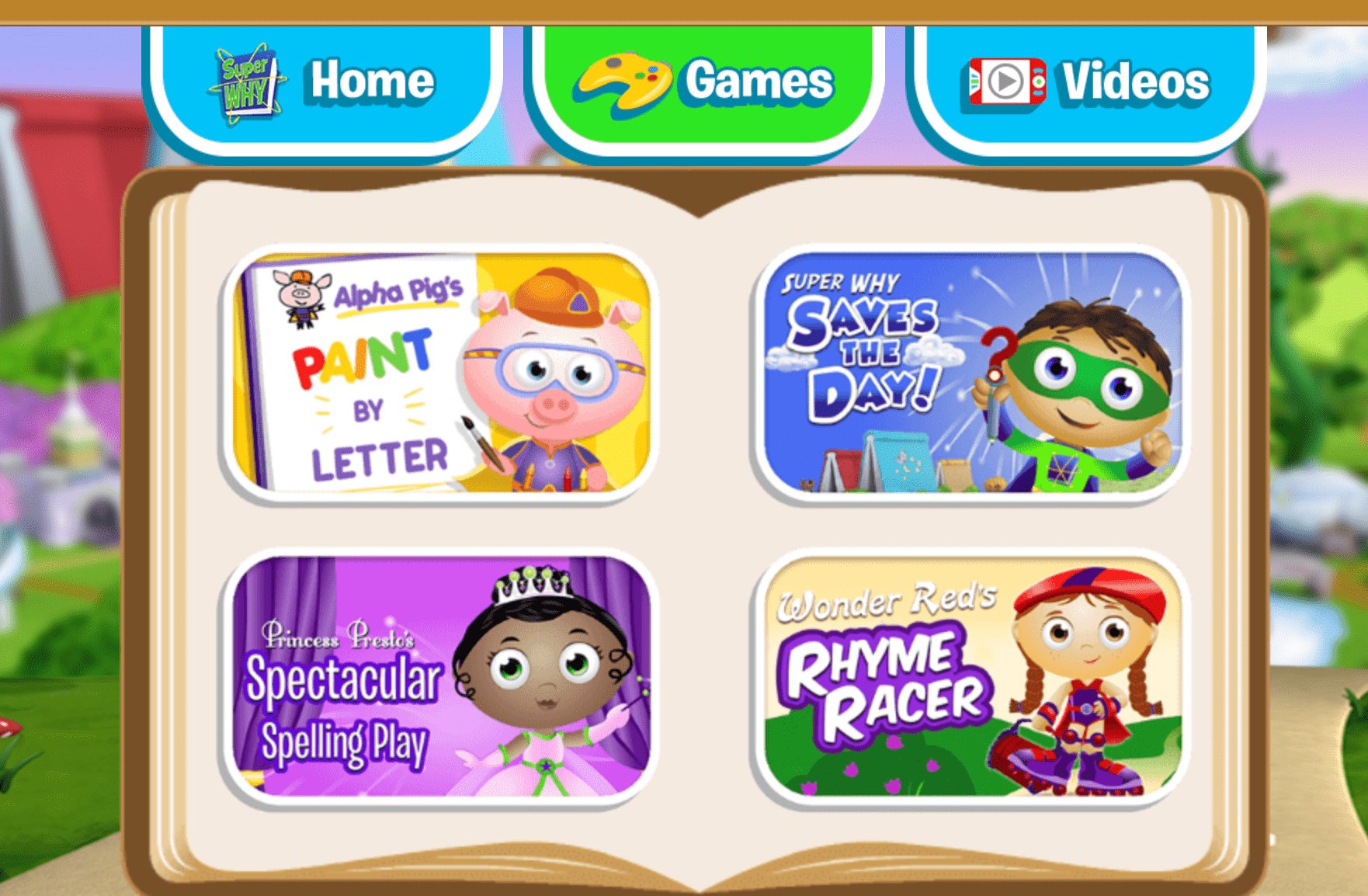 super why the reading adventures