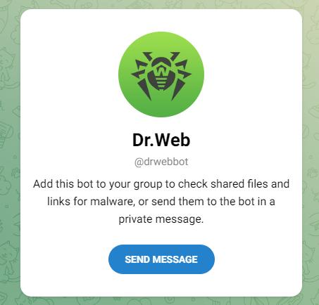 Dr web bot