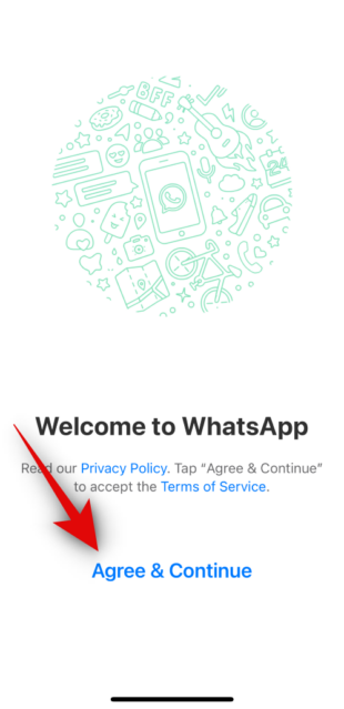 whatsapp new account